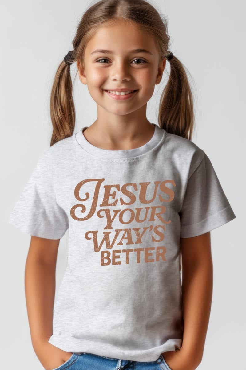 US3001Y-E3114Z Christian Kids Graphic Tee $11