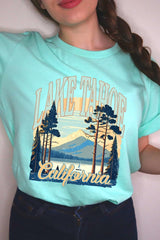 US3001-E3059 Lake Tahoe Graphic Tee $12.5