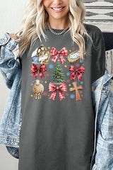 5000-E3219 Nativity Scene Christmas Graphic Heavy Cotton Tee $9