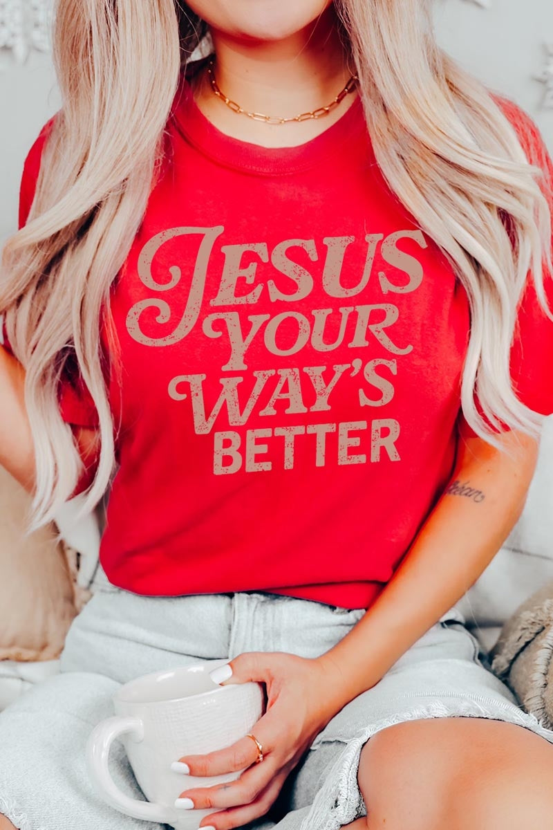 US3001-E3114 Christian Graphic Tee $12.5