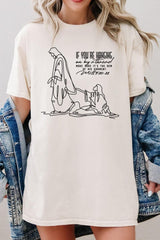 5000P-E3075 If Youu2019re Hanging On Graphic Plus Heavy Cotton Tee $12.75