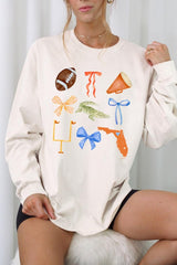 UL240-E3078 Florida Football Graphic Long Sleeve Tee $13.75