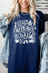 5000-E3139 In a World of Witches Graphic Heavy Cotton Tee $9