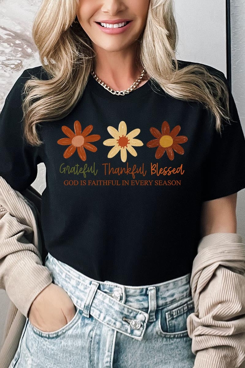 US3001-E3165 Boho Fall Christian Graphic Tee $12.5