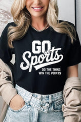 US3001-E3103 Go Sports Graphic Tee $12.5