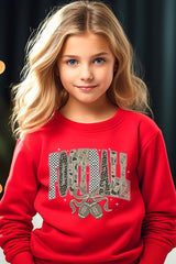 UL180B-E3132Z Camo Football Kids Graphic Sweatshirt $20