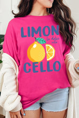5000P-E3056 Limoncello Graphic Plus Heavy Cotton Tee $12.75
