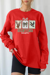 UL240P-E3192 Deer & Duck Hunting Season Graphic Plus Long Sleeve Tee $17