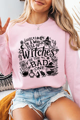 UL180-E3139 In a World of Witches Graphic Sweatshirt $20