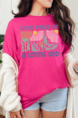 5000-E3066 Living Proof of a Loving Graphic Heavy Cotton Tee $9