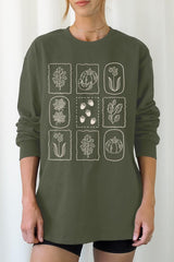 UL240-E3101 Autumn Graphic Long Sleeve Tee $13.75