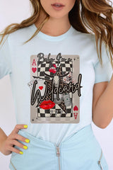 US3001P-E3099 Retro Wildcard Graphic Plus Tee $16