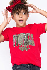 US3001Y-E3132Z Camo Football Kids Graphic Tee $11