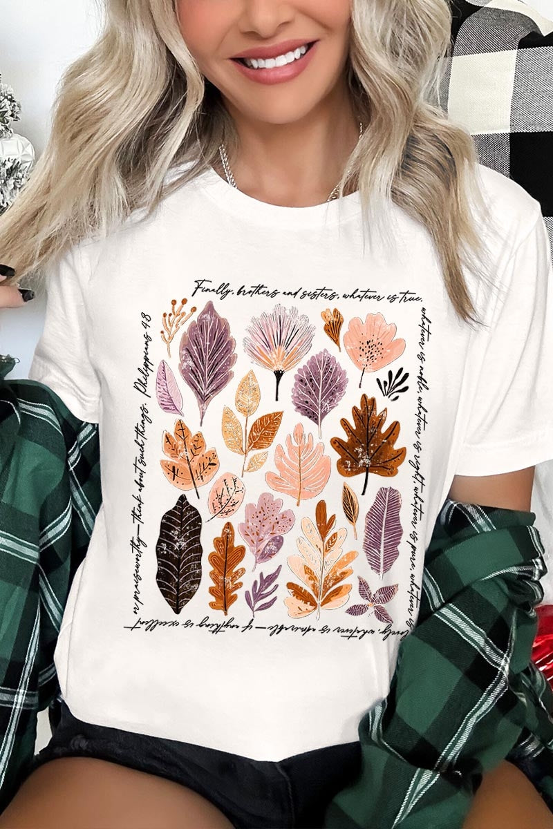 US3001P-E3147 Christian Fall Graphic Plus Tee $16