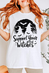 5000-E3161 Local Witches Halloween Graphic Heavy Cotton Tee $9