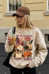 UL180-E3171 Faithful In Every Season Graphic Sweatshirt $20