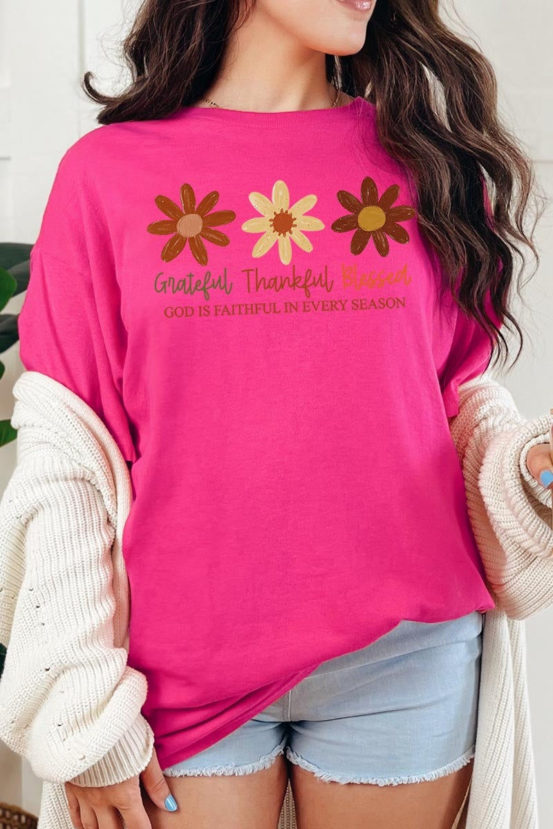 5000P-E3165 Boho Fall Christian Graphic Plus Heavy Cotton Tee $12.75