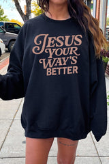 UL180-E3114 Christian Graphic Sweatshirt $20
