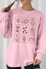 UL240P-E3101 Autumn Graphic Plus Long Sleeve Tee $17