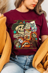 US3001-E3096 Vintage Western Collage Graphic Tee $12.5