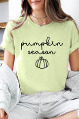 US3001P-E3152 Pumpkin Season Graphic Plus Tee $16