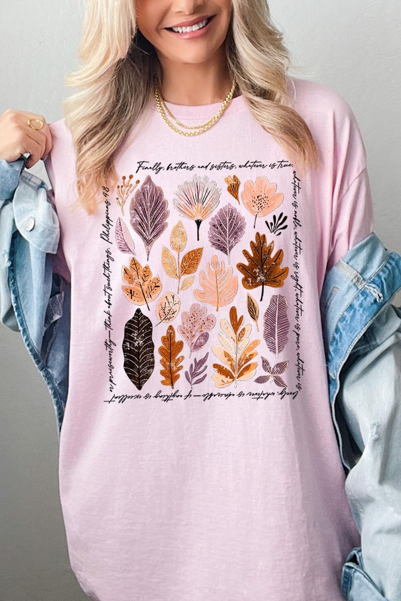 5000-E3147 Christian Fall Graphic Heavy Cotton Tee $9