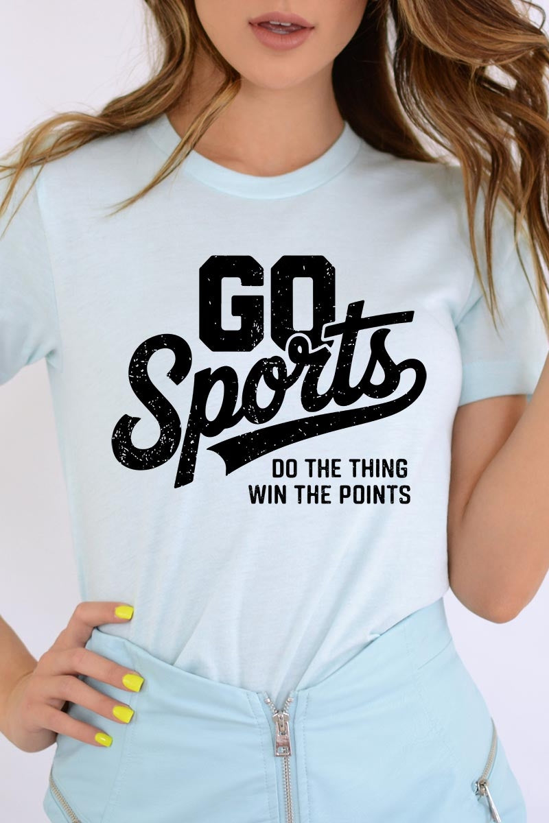 US3001P-E3103 Go Sports Graphic Plus Tee $16
