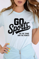 US3001P-E3103 Go Sports Graphic Plus Tee $16