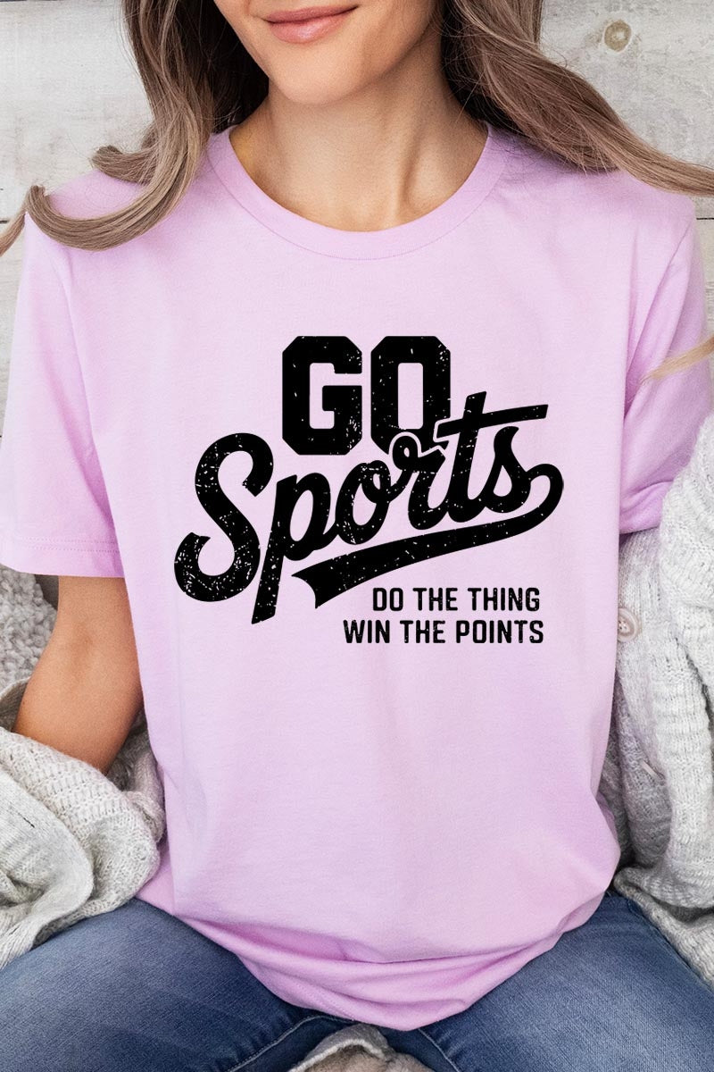 US3001P-E3103 Go Sports Graphic Plus Tee $16