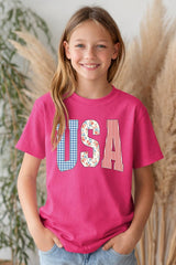 5000B-E3481Z USA Retro Kids Graphic Heavy Cotton Tee $8.5
