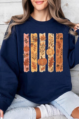UL180-E3110 Brushstroke Boho Fall Graphic Sweatshirt $20
