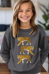 UL180B-E3104Z Retro Tigers Kids Graphic Sweatshirt $20