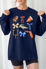 UL240P-E3078 Florida Football Graphic Plus Long Sleeve Tee $17