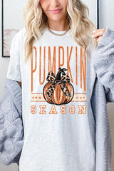 5000P-E3145 Pumpkin Season Graphic Plus Heavy Cotton Tee $12.75
