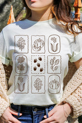 US3001P-E3101 Autumn Graphic Plus Tee $16