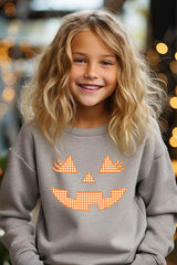 UL180B-E3148Z Cute Pumpkin Halloween Kids Graphic Sweatshirt $20