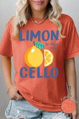 5000-E3056 Limoncello Graphic Heavy Cotton Tee $9