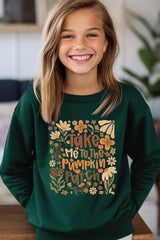 UL180B-E3136Z Take Me To The Pumpkin Patch Kids Graphic Sweatshirt $20