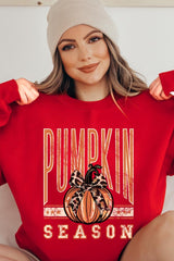 UL180-E3145 Pumpkin Season Graphic Sweatshirt $20