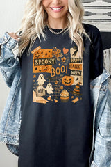 5000P-E3084 Halloween collage Graphic Plus Heavy Cotton Tee $12.75