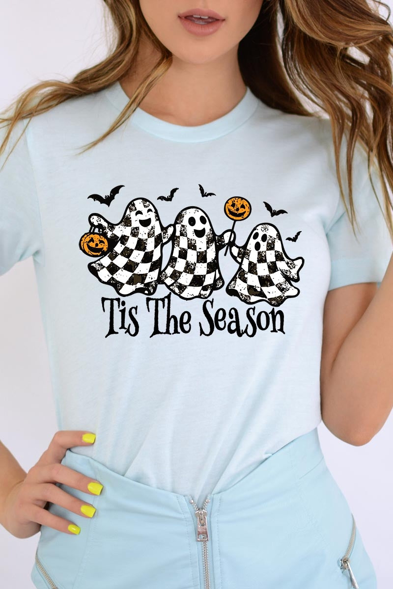 US3001P-E3124 Retro Ghosts Graphic Plus Tee $16