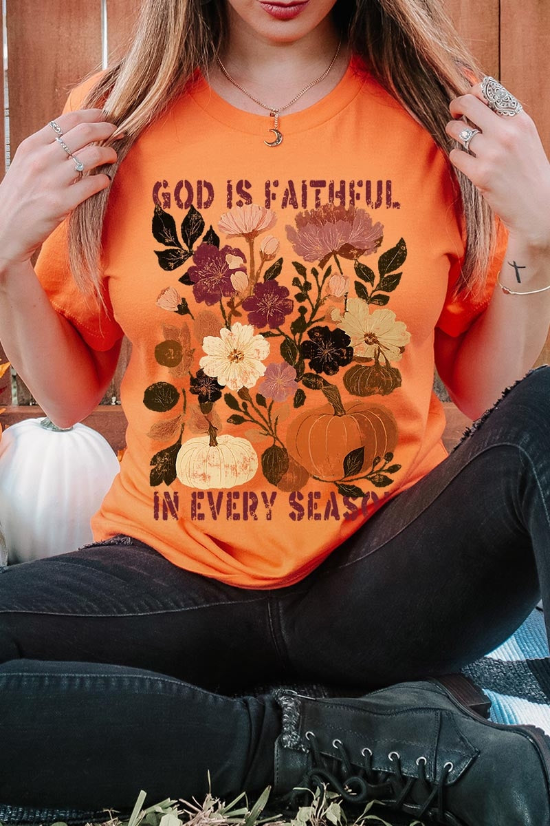 US3001P-E3171 Faithful In Every Season Graphic Plus Tee $16
