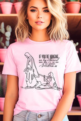 US3001-E3075 If Youu2019re Hanging On Faith Line Art Graphic Tee $12.5