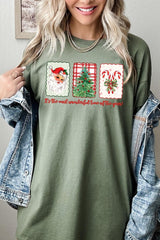 5000P-E3201 Most Wonderful Time Graphic Plus Heavy Cotton Tee $12.75
