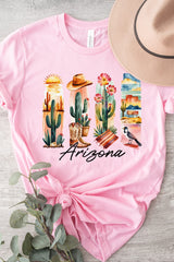 US3001P-E3061AZ Arizona State Brushstroke Graphic Plus Tee $16