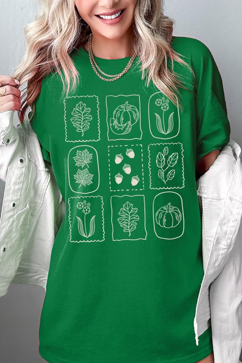 5000P-E3101 Autumn Graphic Plus Heavy Cotton Tee $12.75
