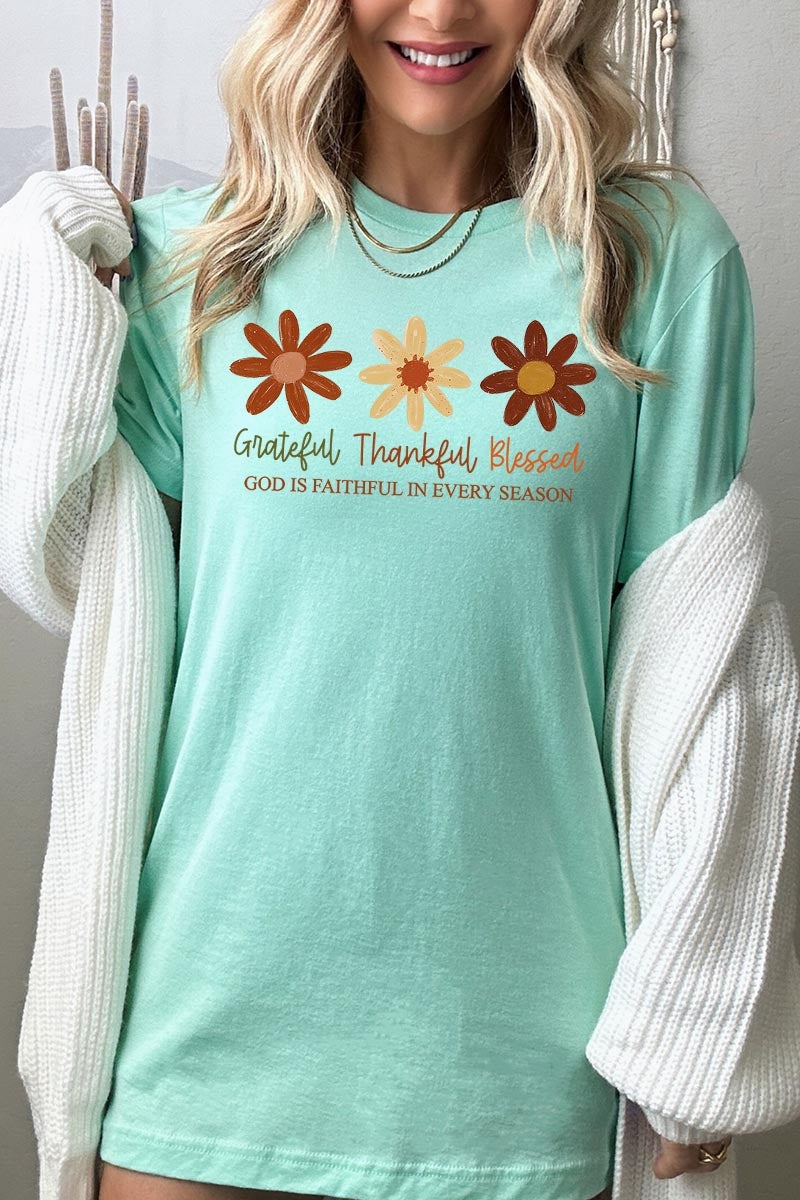 US3001-E3165 Boho Fall Christian Graphic Tee $12.5