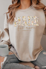 UL180P-E3068 Made for More Faith Graphic Plus Sweatshirt $25