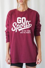 UL240-E3103 Go Sports Graphic Long Sleeve Tee $13.75