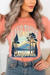 US3001P-E3059 Lake Tahoe Graphic Plus Tee $16